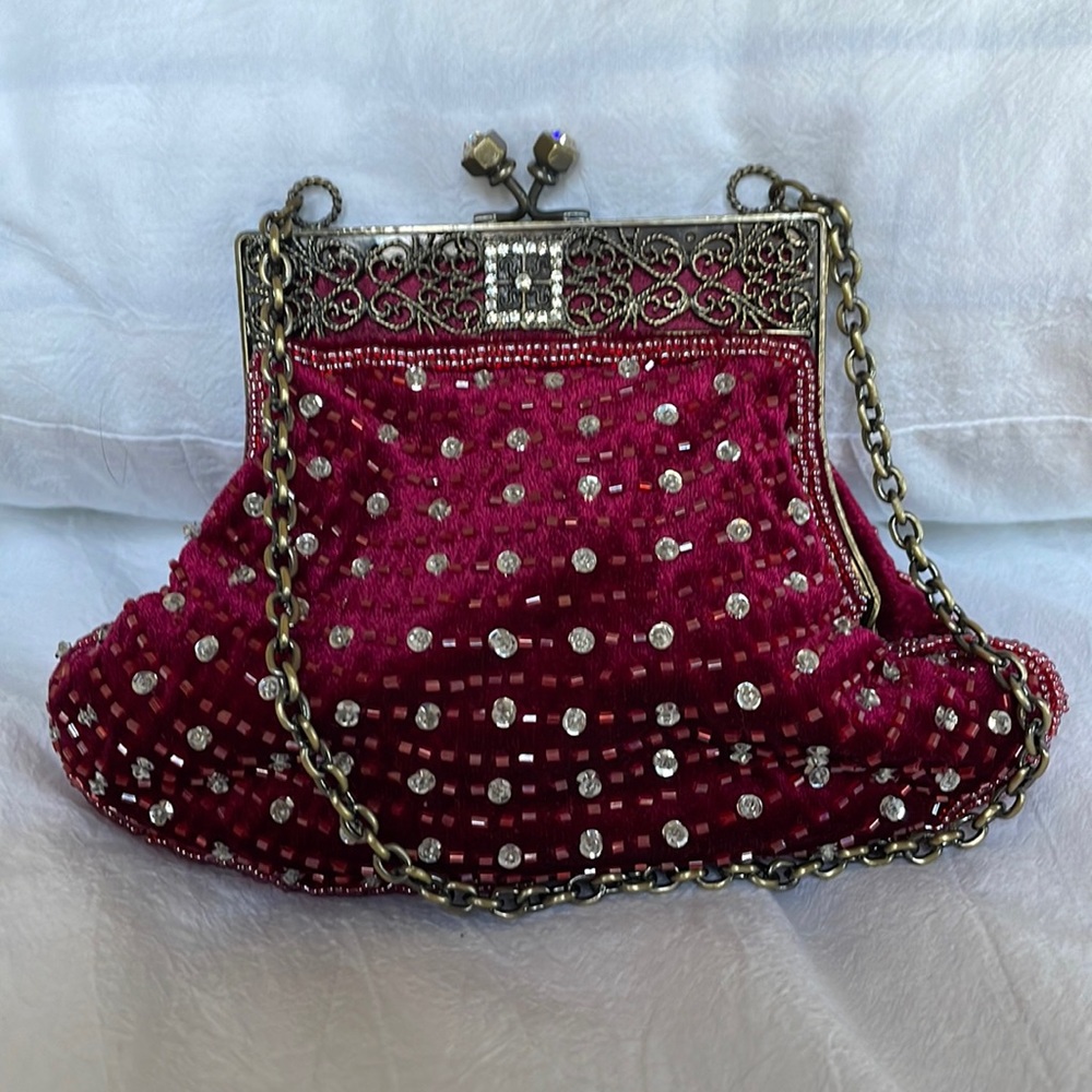 Velvet Clutch Purse